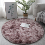 Circle Round Shaggy Rug - CASA LUNA
