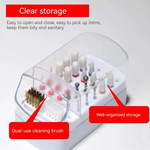 30 Holes Nail Polish Head Organizer