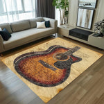 Vintage Rock Guitar Carpet - CASA LUNA