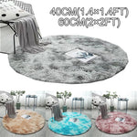 Circle Round Shaggy Rug - CASA LUNA