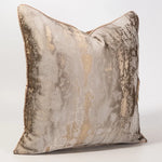 LuxeMetal Accent Pillow