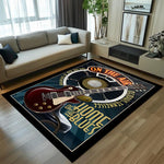 Vintage Rock Guitar Carpet - CASA LUNA