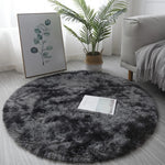 Circle Round Shaggy Rug - CASA LUNA