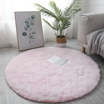 Circle Round Shaggy Rug - CASA LUNA